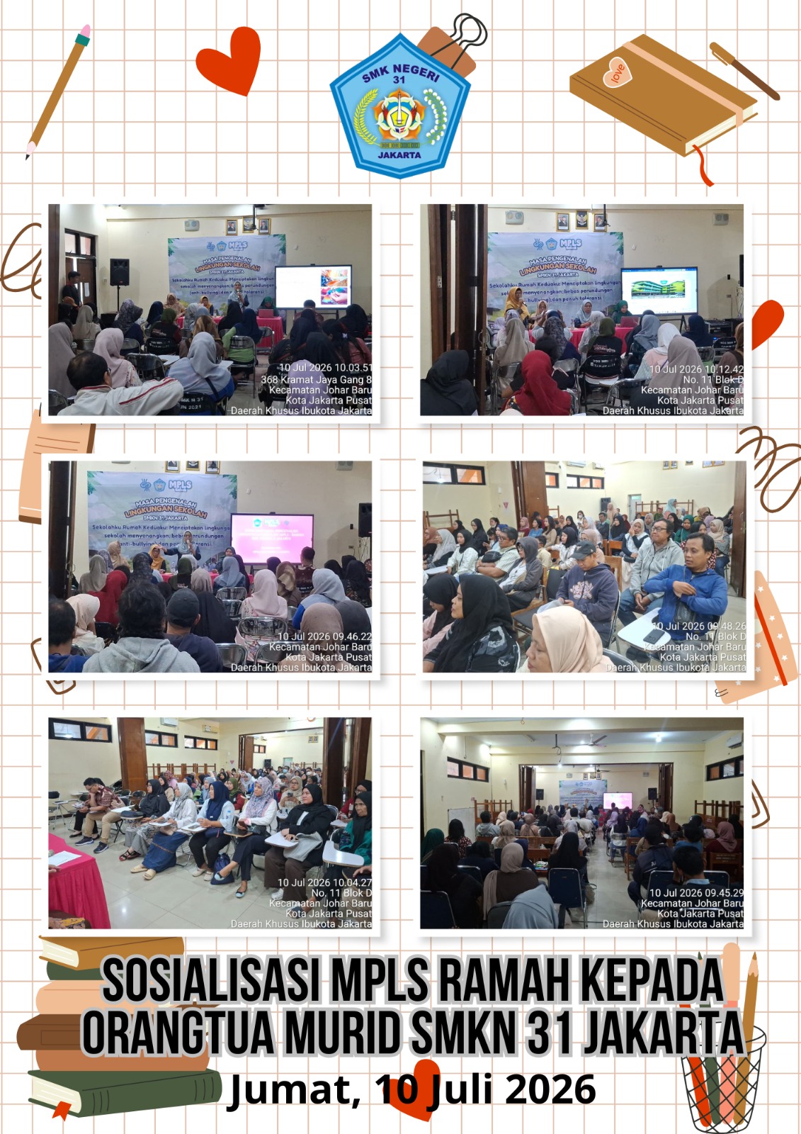 Sosialisasi MPLS Wali Murid